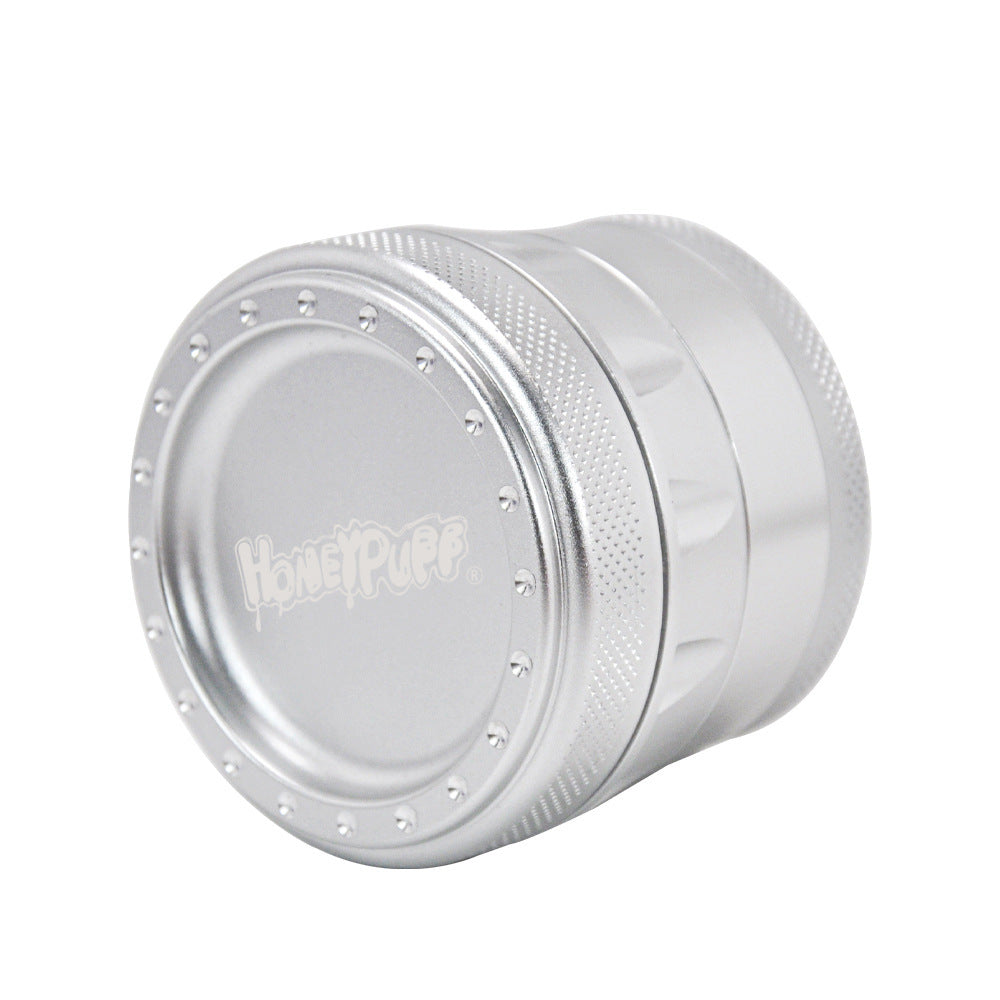 4-teiliger Premium Aluminium Grinder - 63mm | SmokeZone