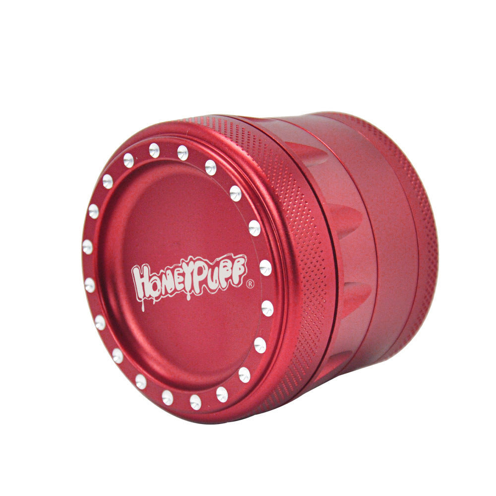 4-teiliger Premium Aluminium Grinder - 63mm | SmokeZone