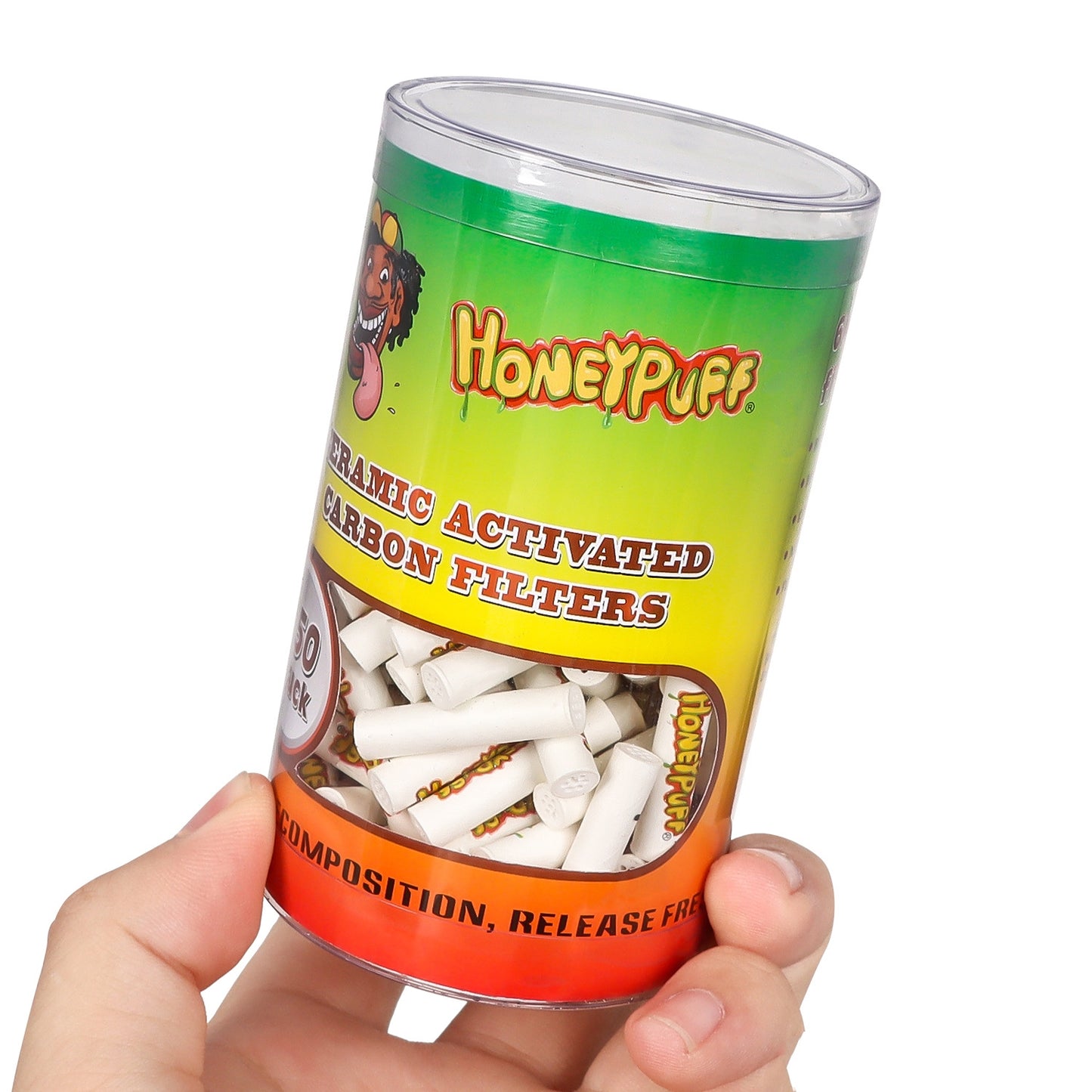 HoneyPuff Aktivkohle Filter Tips - 6mm | 150 Stück | Premium Rauchfilter